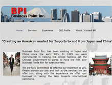 Tablet Screenshot of businesspoint.com